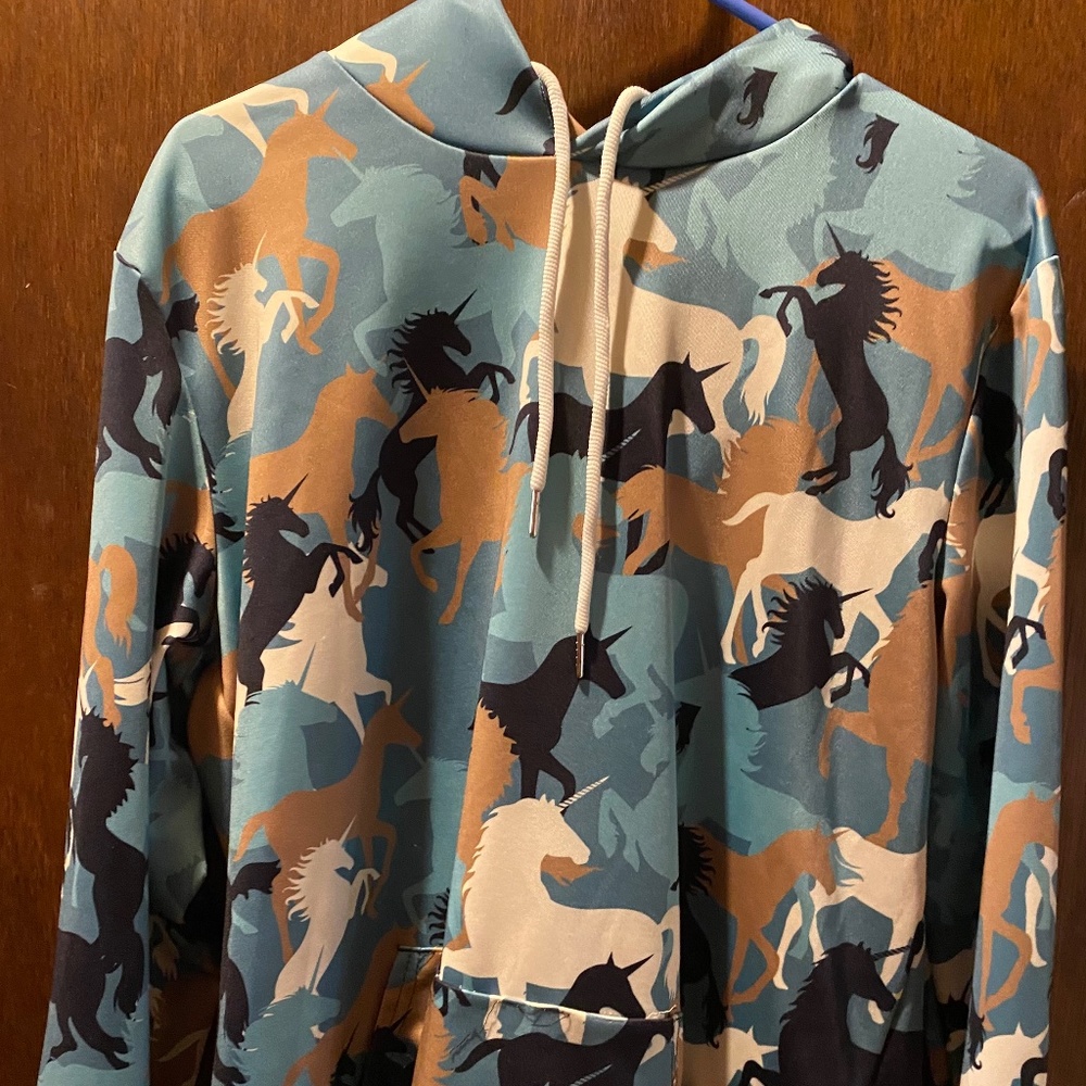 Unicorn Camo Hoodie